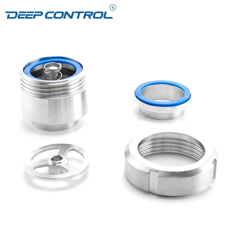 Stainless Steel Hygienic Data Center Liquid Cooling Water Sanitary Union Type No-Return Check Valve