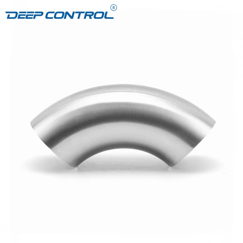 Data Center Liquid Cooling Water Hygienic Stainless Steel Bend 3A SMS DIN AS BS Matt Polish Butt Weld Elbow