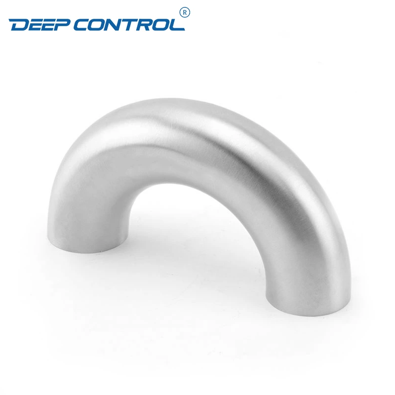 Hygienic Water Cooling Data Center Stainless Steel 180 Degree Bend SMS DIN 3A BS AS Welded U Type Elbow