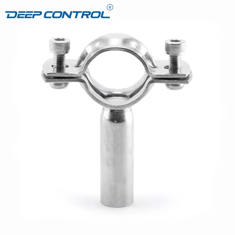 Data Center Liquid Water Cooling Hygienic Stainless Steel Weld Heavy Duty Pipe Holder