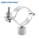 Data Center Cooling Water Sanitary Stainless Steel Hinged Pipe Hanger with BSP Socket