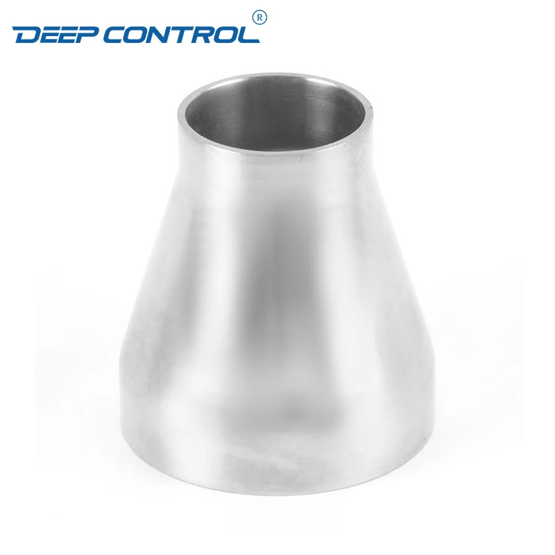 Data Center Liquid Cooling Water Sanitary Stainless Steel Hygienic Welding 3A SMS DIN BS AS Concentric Reducer With Straight End