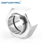 Hygienic Data Center Cooling Water Sanitary Stainless Steel Liner Male Hexagon Nut IDF Union