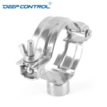 Data Center Liquid Cooling Water Hygienic Stainless Steel TH1M Pipe Holder With Female Thread End
