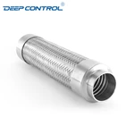 Data Center Liquid Cooling Water Stainless Steel Weld Braided flexible Bellow Metal Hose