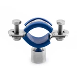 Liquid Cooling Water Sanitary Stainless Steel Hygienic Thread M10 Pipe Hanger With Blue Insert