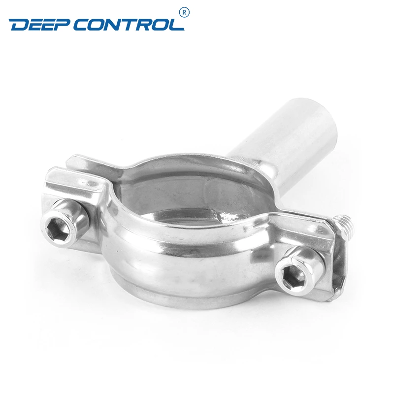 Data Center Cooling Water Stainless Steel Sanitary Round Type Butt Weld TH007 Pipe Hanger