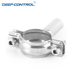 Data Center Cooling Water Stainless Steel Sanitary Round Type Butt Weld TH007 Pipe Hanger