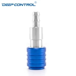 Data Center Cooling Water Stainless Steel SSS304 SS316L Universal Quick Disconnect UQD02 UQD04 UQD06 UQD08 UQD Coupling Socket