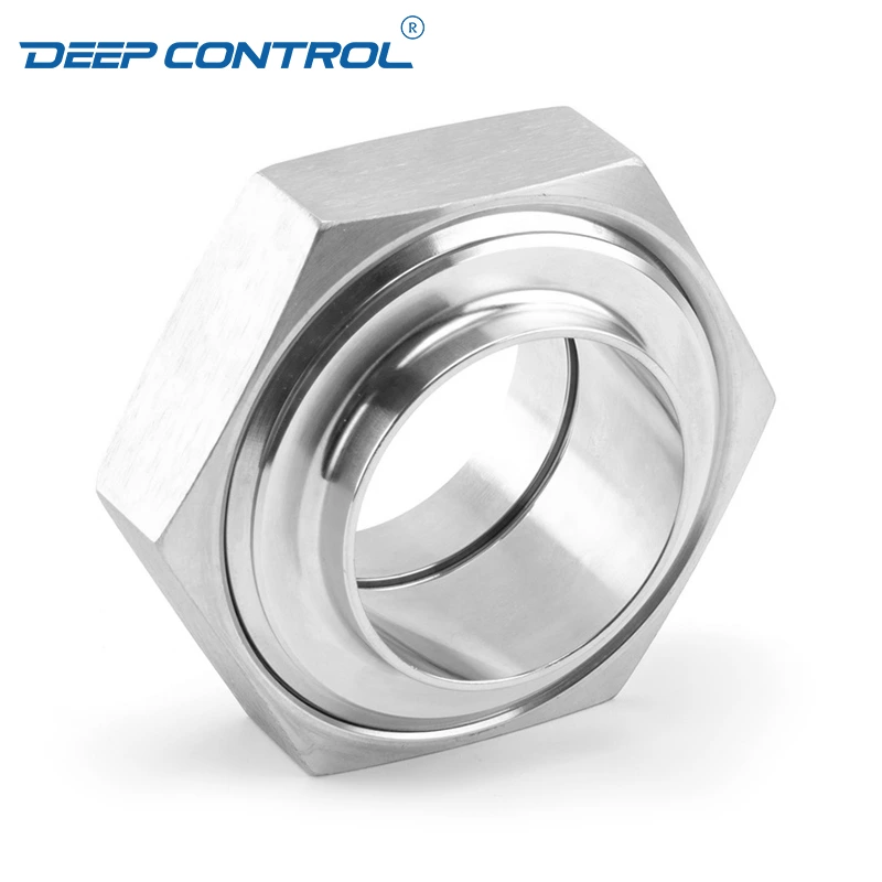 Data Center Liquid Cooling Water Hygienic Stainless Steel Sanitary BSM RJT Liner Male Hex Nut Complete Union