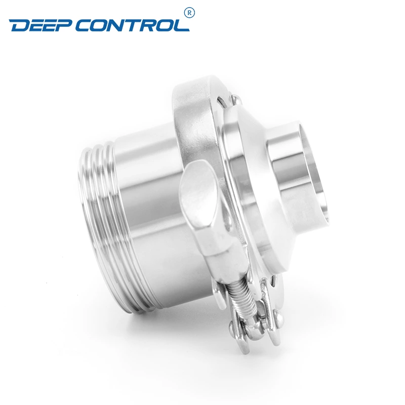 Sanitary Stainless Steel Data Center Liquid Cooling Water Male Butt-weld End Check Valve