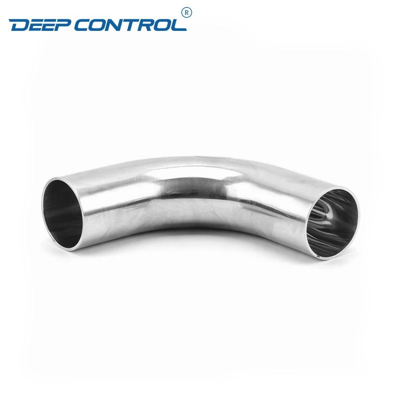 Data Center Cooling Water Sanitary Stainless Steel Bend 3A SMS DIN AS BS Mirror Polishing Weld Elbow