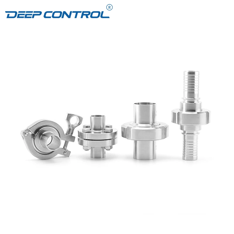 Hygienic Data Center Liquid Cooled Water Stainless Steel DIN11864 Aseptic Connection Fittings