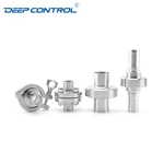 Hygienic Data Center Liquid Cooled Water Stainless Steel DIN11864 Aseptic Connection Fittings