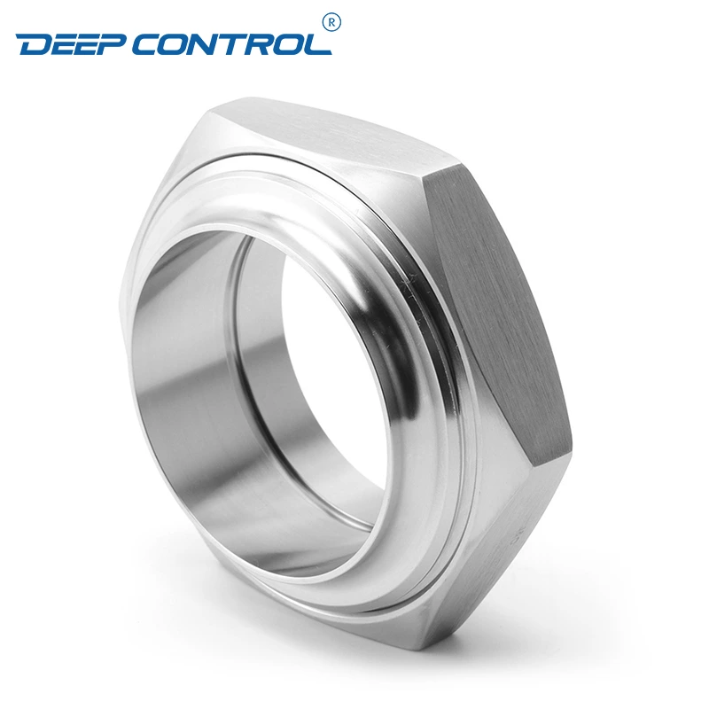 Water Cooling Liquid Data Center Sanitary Stainless Steel Liner Male Hex Nut BSM Union