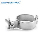 Water Cooling Data Center Sanitary Stainless Steel Hinged Pipe Hanger
