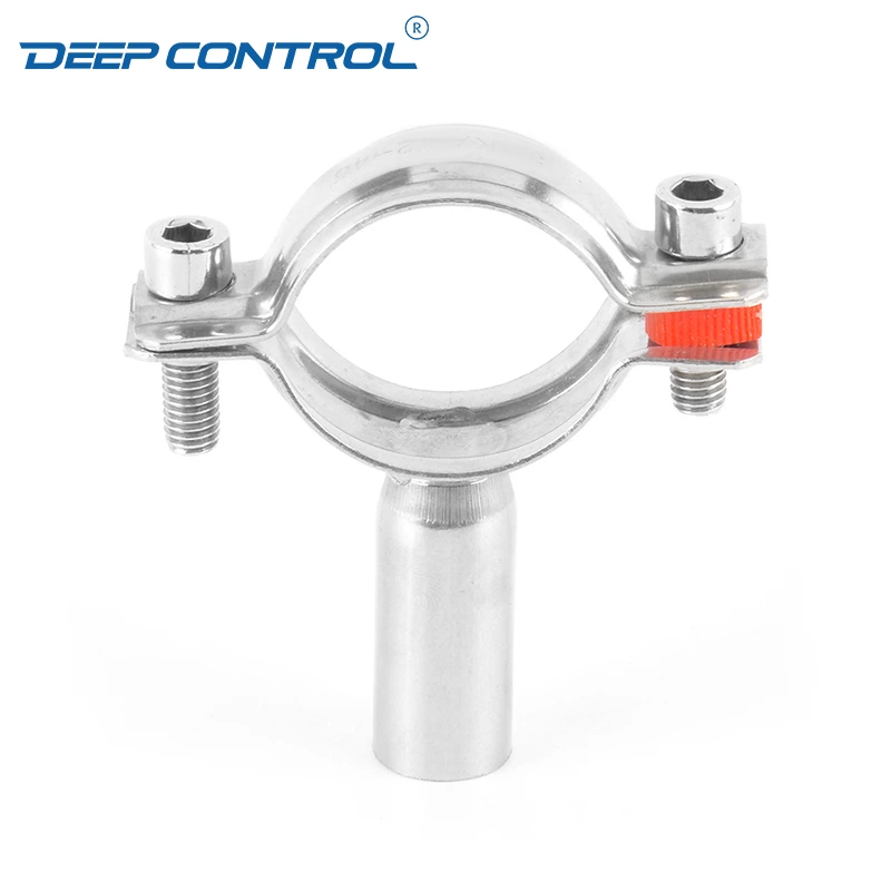 Data Center Cooling Water Stainless Steel Sanitary Round Type Butt Weld TH007 Pipe Hanger
