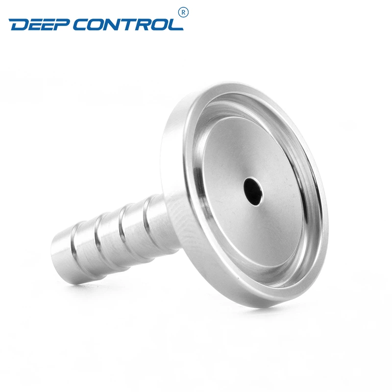 Data Center Liquid Cooling Water Hygienic Stainless Steel Sanitary Tri Clover Clamp Barb Hose Adapter