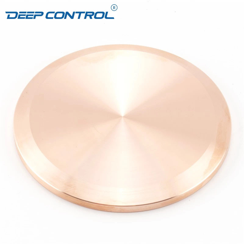 Copper Hygienic Data Center Liquid Cooling Water Brass Tri Clover Clamp Blank Blind Cap