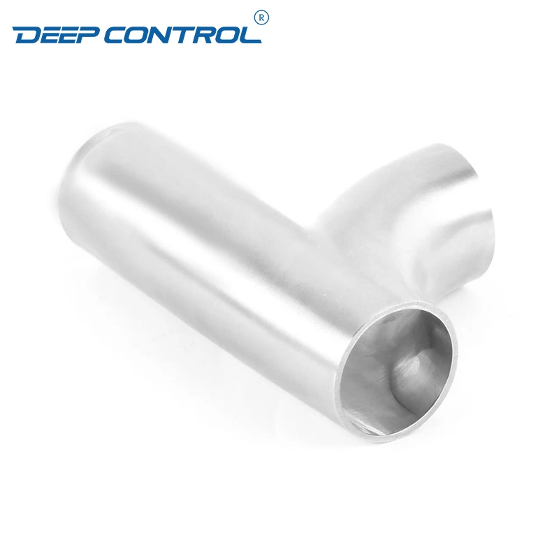 Sanitary Cooling Water Data Center Stainless Steel Hygienic Butt Weld 3A SMS DIN AS BS Welding Y Type Tee