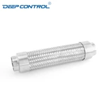 Data Center Liquid Cooling Water Stainless Steel Weld Braided flexible Bellow Metal Hose
