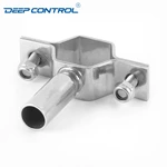 Data Center Cooling Water Sanitary Stainless Steel Hexagon Type Welding Pipe Hanger