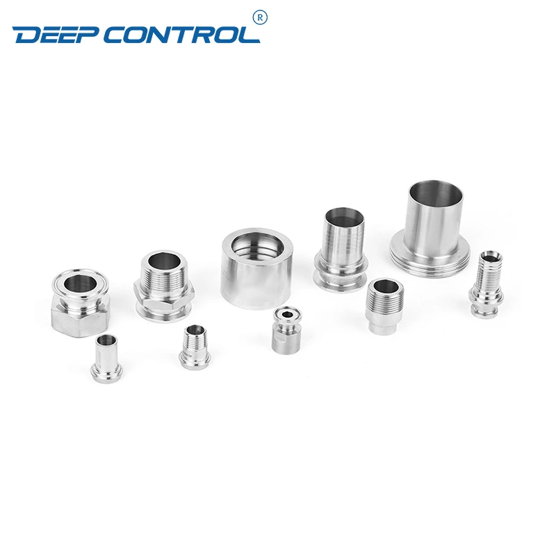Data Center Liquid Water Cooling Hygienic Stainless Steel Hydraulic Pipe Sleeve Tri Clamp Clover Ferrule Barb Crimp Coupling Hose