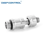 Data Center Liquid Cooling Water SS304 SS316L Universal Quick Disconnect Blind-Mate UQDB Coupling