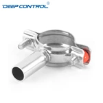 Data Center Cooling Water Stainless Steel Sanitary Round Type Butt Weld TH007 Pipe Hanger