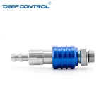 Stainless Steel Cooling Water Liquid Data Center Universal Quick Disconnects UQD02 UQD04 UQD06 UQD08 UQD Socket Nipple