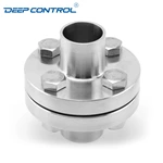 Hygienic Data Center Liquid Cooling Water Stainless Steel DIN 11864-2 Aseptic Flange Connection