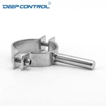Data Center Liquid Cooling Water Sanitary Stainless Steel TH5 Solid Connection Pipe Hanger
