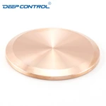 Copper Hygienic Data Center Liquid Cooling Water Brass Tri Clover Clamp Blank Blind Cap