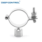 Data Center Cooling Water Sanitary Stainless Steel Hinged Pipe Hanger with BSP Socket