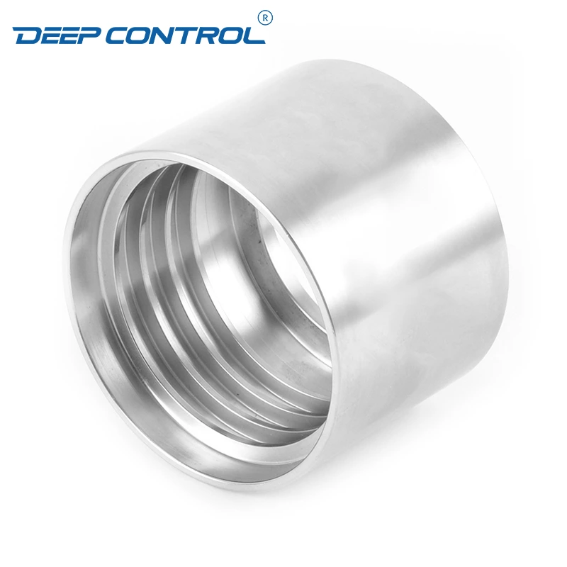 Data Center Cooling Water Sanitary Stainless Steel Hydraulic Rubber Hose Ferrule Pipe Sleeve Crimp
