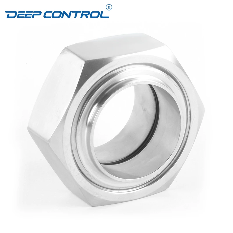 Hygienic Data Center Cooling Water Sanitary Stainless Steel Liner Male Hexagon Nut IDF Union