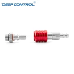 Liquid Cooling Data Center  Free Leaking Stainless Steel Universal Quick Disconnect UQD Plug Coupling