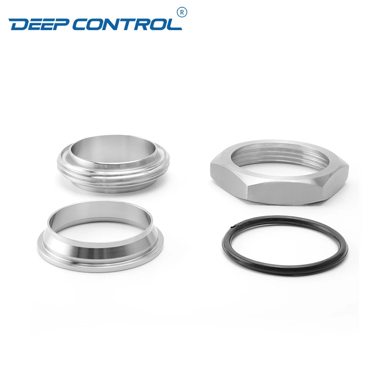 Water Cooling Liquid Data Center Sanitary Stainless Steel Liner Male Hex Nut BSM Union
