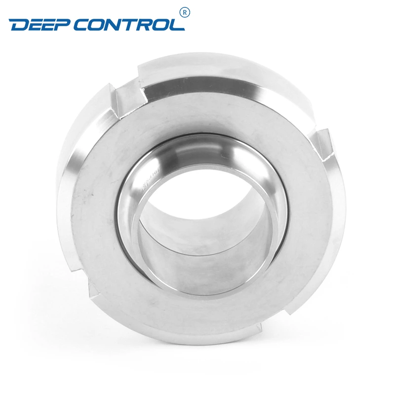 Sanitary Water Cooling Liquid Data Center Hygienic Stainless Steel DIN Liner Male Nut Long DIN11851 Union