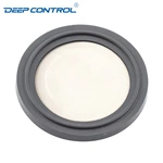Hygienic Data Center Liquid Cooling Water Stainless Steel Clamp Ferrule EPDM Gasket With Screen