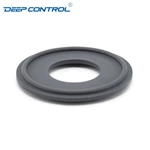 Hygienic FDA FKM Viton Gasket For Data Center Water Cooling Sanitary Tri-Clamp Ferrule