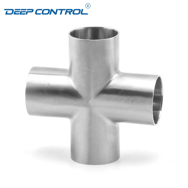 Hygienic Water Cooling Liquid Data Center Sanitary Stainless Steel Welding 3A SMS DIN AS BS Equal Cross