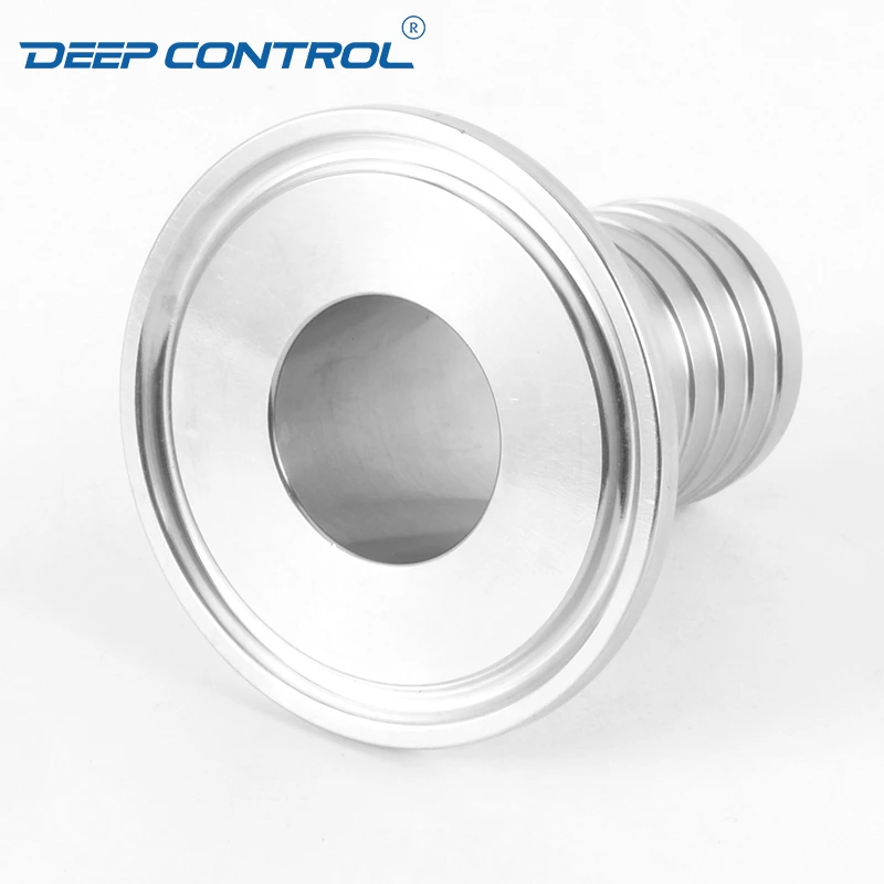 Sanitary Data Center Liquid Water Cooling Stainless Steel Hygienic Tri Clamp Clover Rubber Hose Barb Ferrule