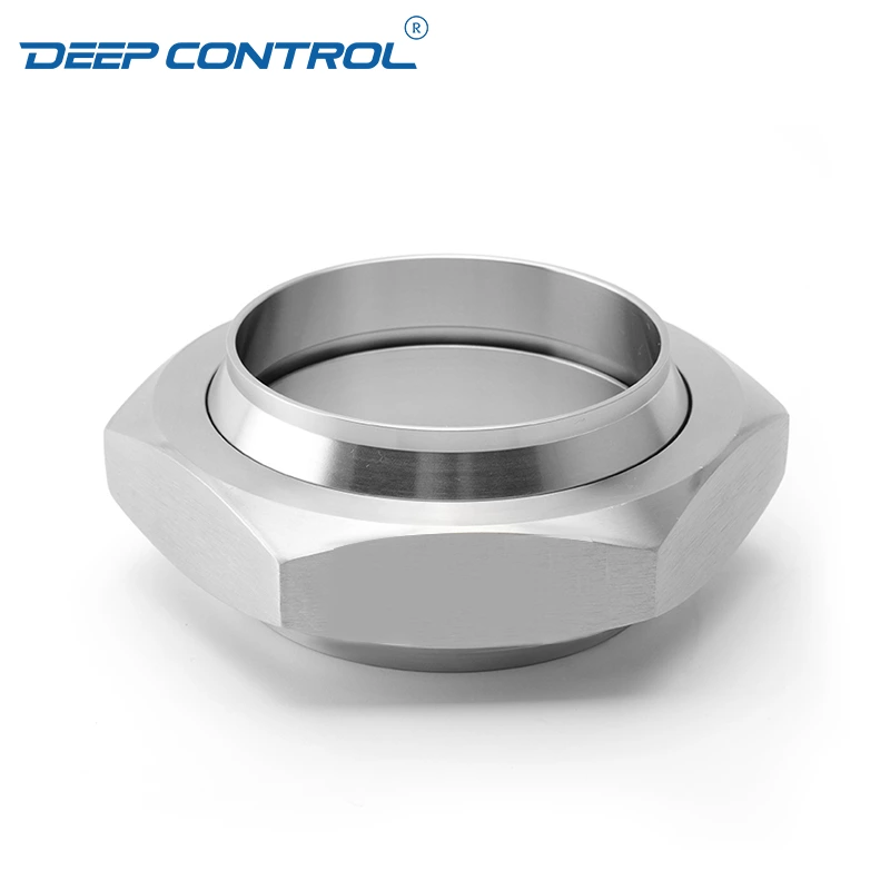 Water Cooling Liquid Data Center Sanitary Stainless Steel Liner Male Hex Nut BSM Union