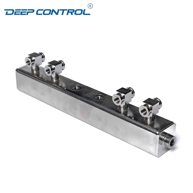 Hygienic Data Center Water Cooling Stainless Steel SS304 Water Distribution Manifold