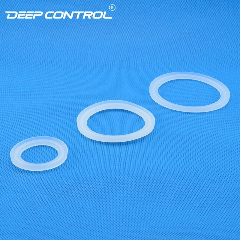 FDA Sanitary Silicone Flange Type Seal Gasket For Data Center Water Cooling Tri-Clamp Ferrule