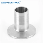 Sanitary Data Center Liquid Water Cooling Stainless Steel Hygienic Tri Clamp Clover Rubber Hose Barb Ferrule