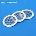 Hygienic PTFE Seal Gasket With Stainless Steel Screen Net For Sanitary Data Center Liquid Cooling Water Stainless Steel Tri-Clamp Ferrule