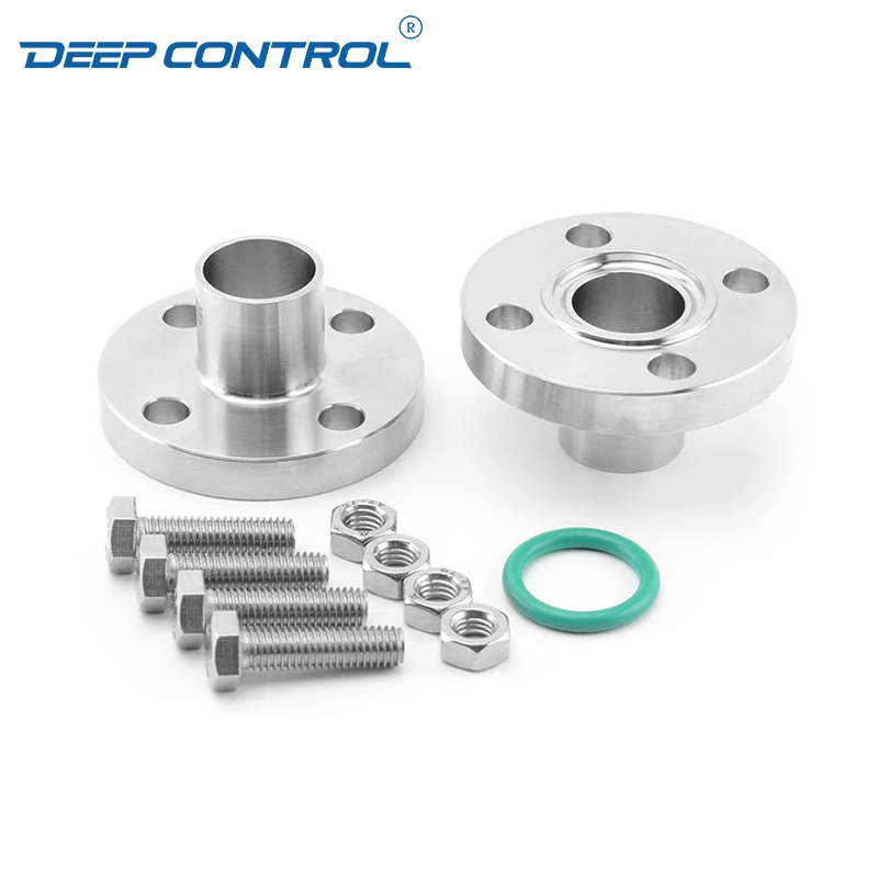 Hygienic Data Center Liquid Cooling Water Stainless Steel DIN 11864-2 Aseptic Flange Connection