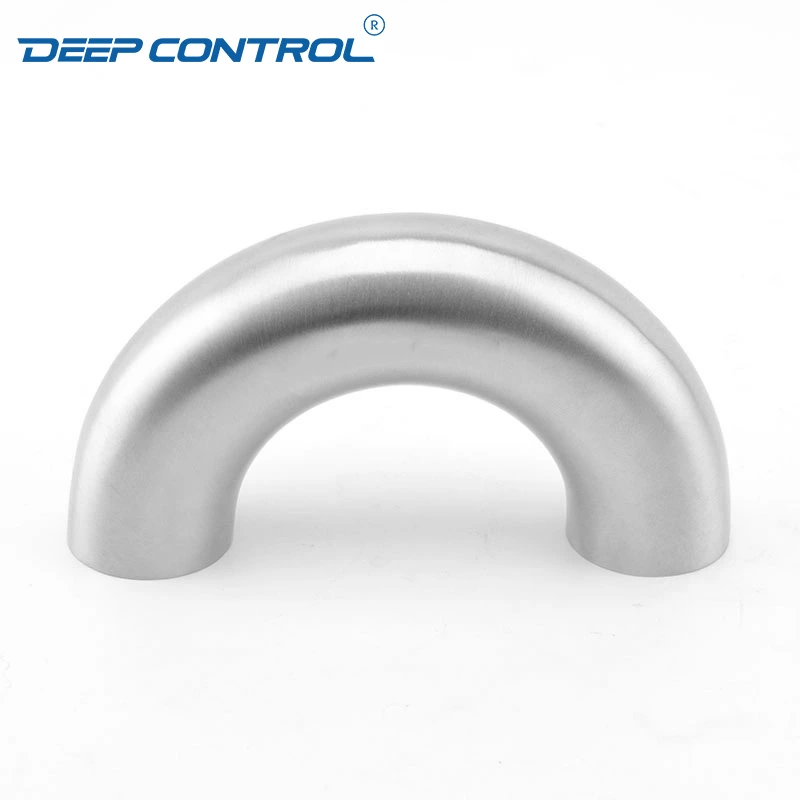 Hygienic Water Cooling Data Center Stainless Steel 180 Degree Bend SMS DIN 3A BS AS Welded U Type Elbow